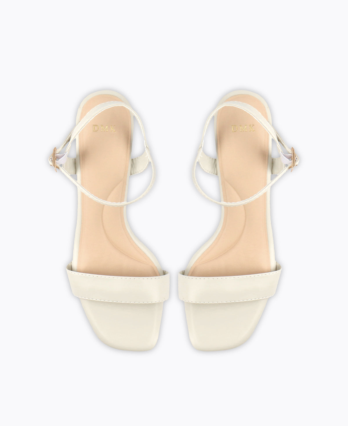 Evelyn Block Heel Sandals - Beige