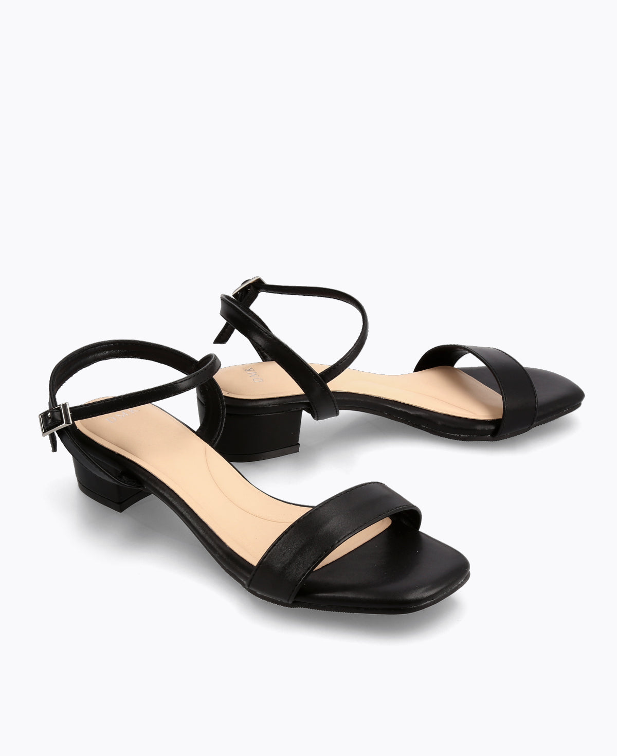 Judith Block Heel Sandals - Black