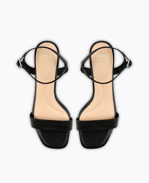 Judith Block Heel Sandals - Black