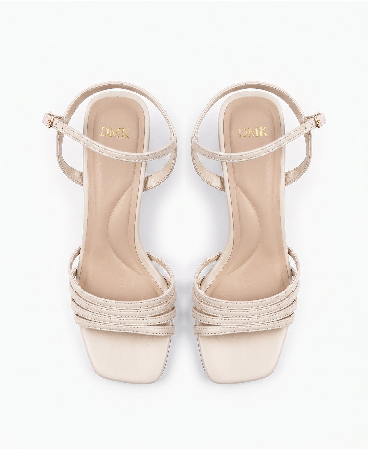 Astrid Heel Sandals Beige