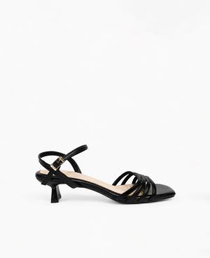 Astrid Heel Sandals Black