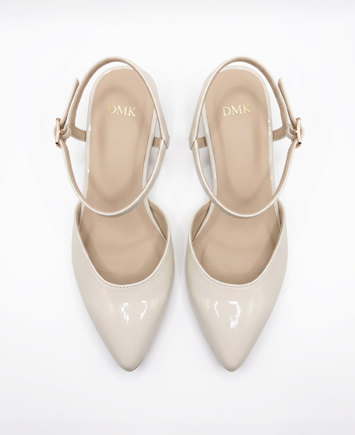 Braelyn Heel Pumps - Beige