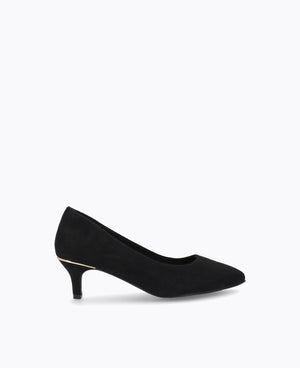 Clarice Heel Pumps - Black