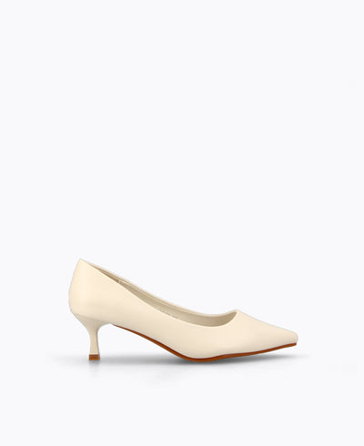 Henriette Heel Pumps - Beige