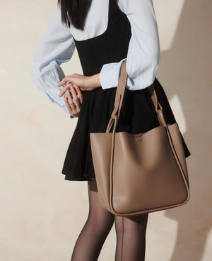 Maxine Tote Bag - Taupe