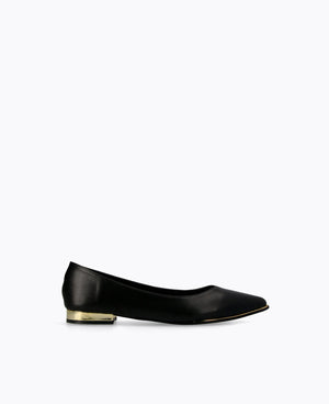 Felicity Flat Pumps - Black