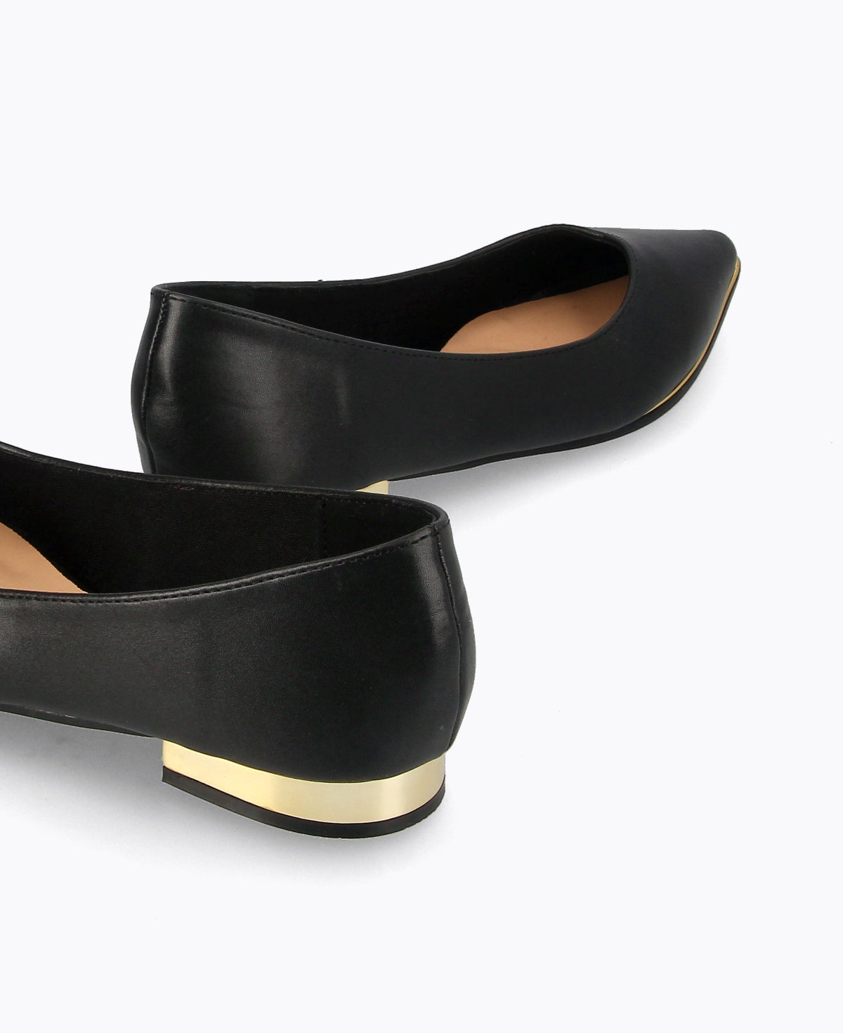 Felicity Flat Pumps - Black
