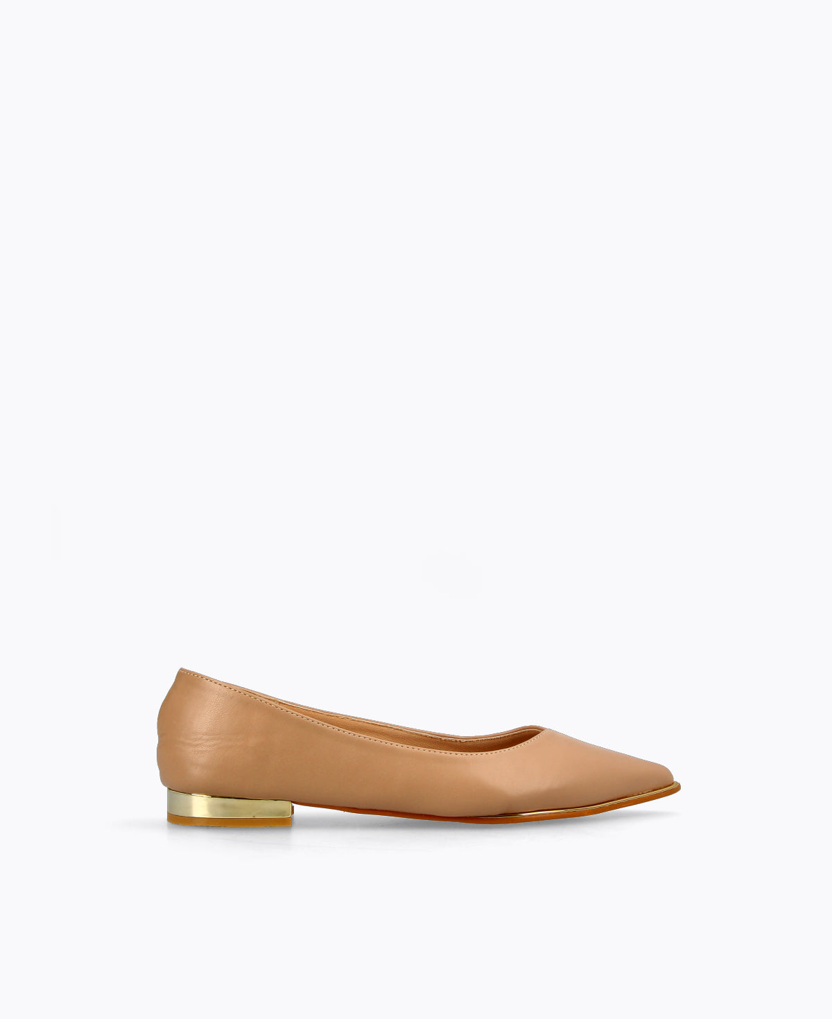 Felicity Flat Pumps - Nude