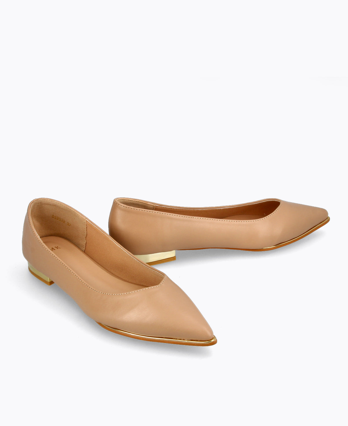 Felicity Flat Pumps - Nude