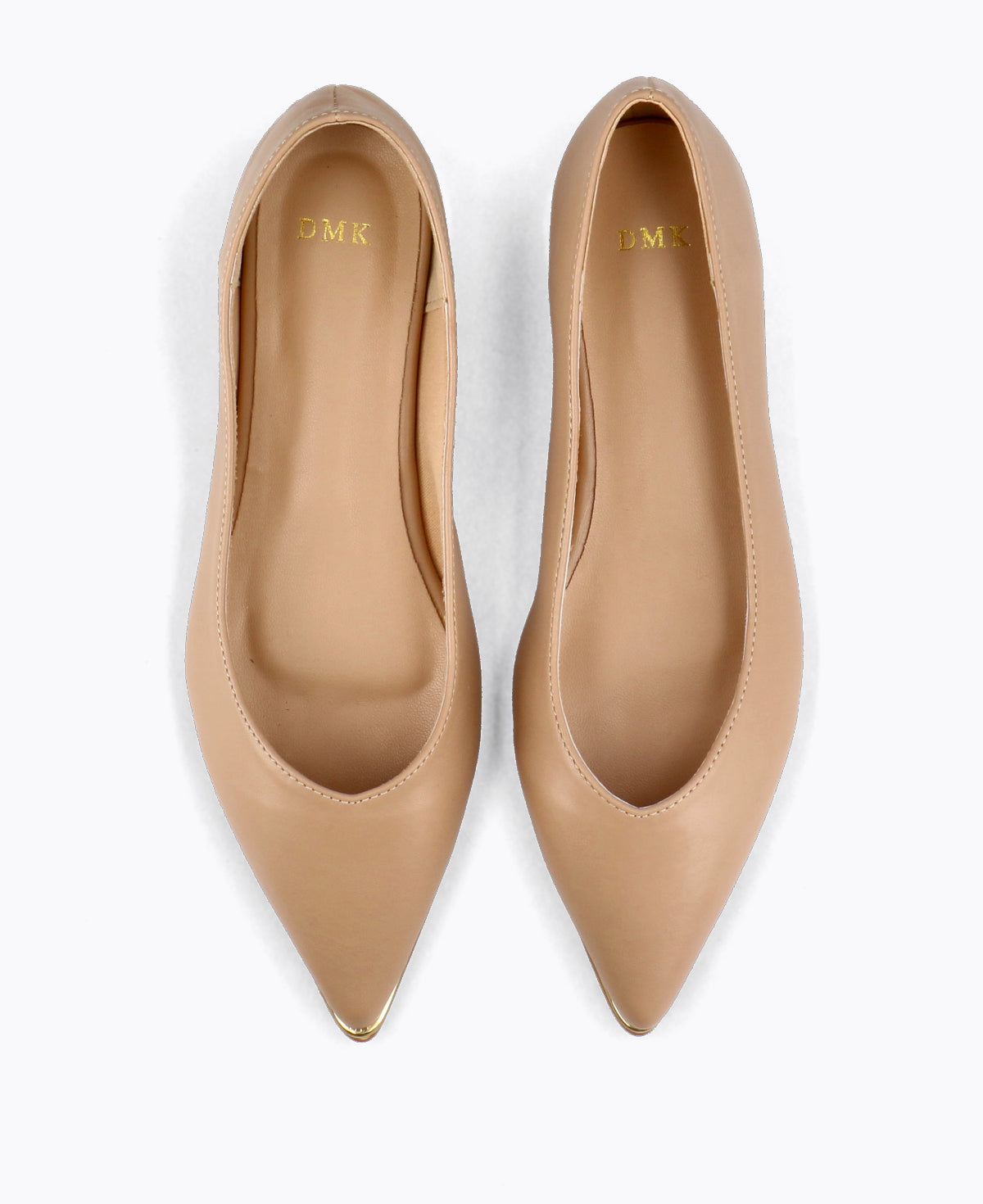 Felicity Flat Pumps - Nude