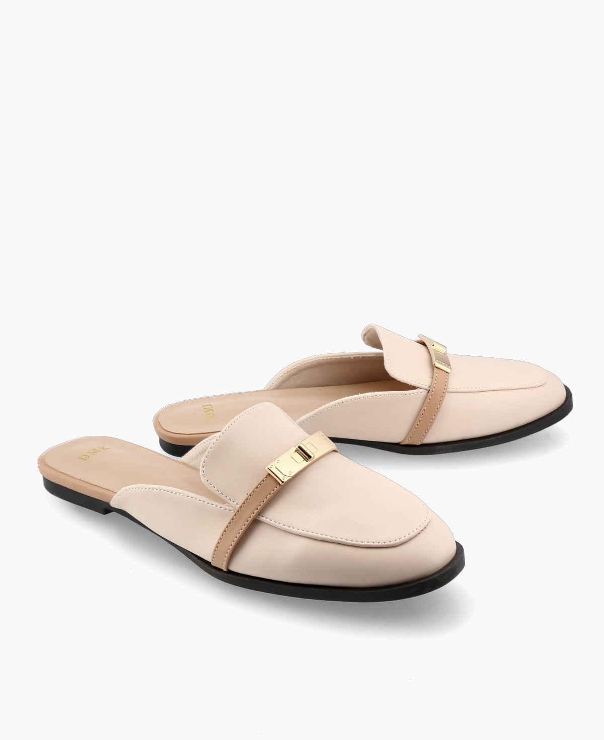 Morgan Mule Loafers - Cream