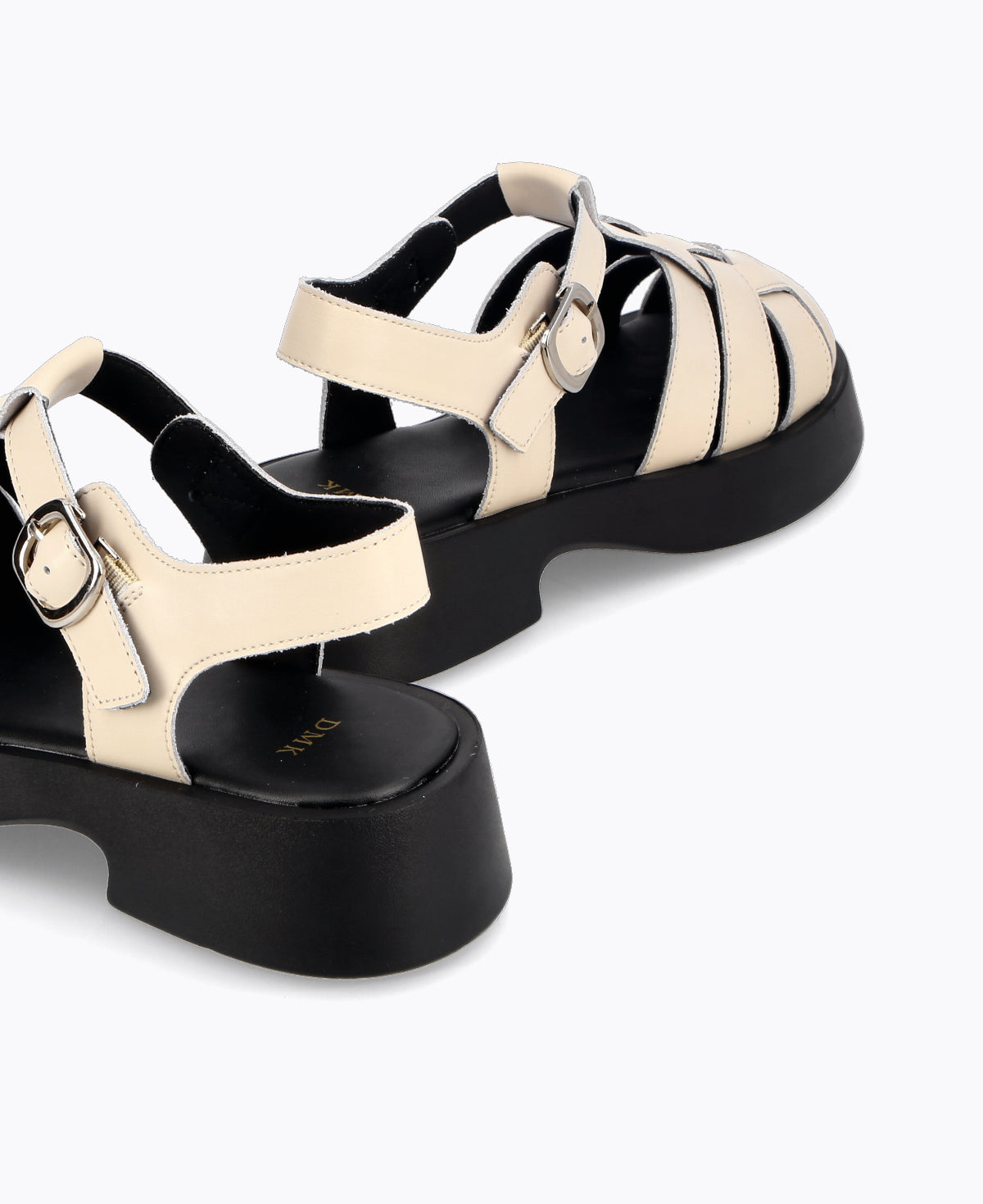 Jordyn Platform Sandals - Beige