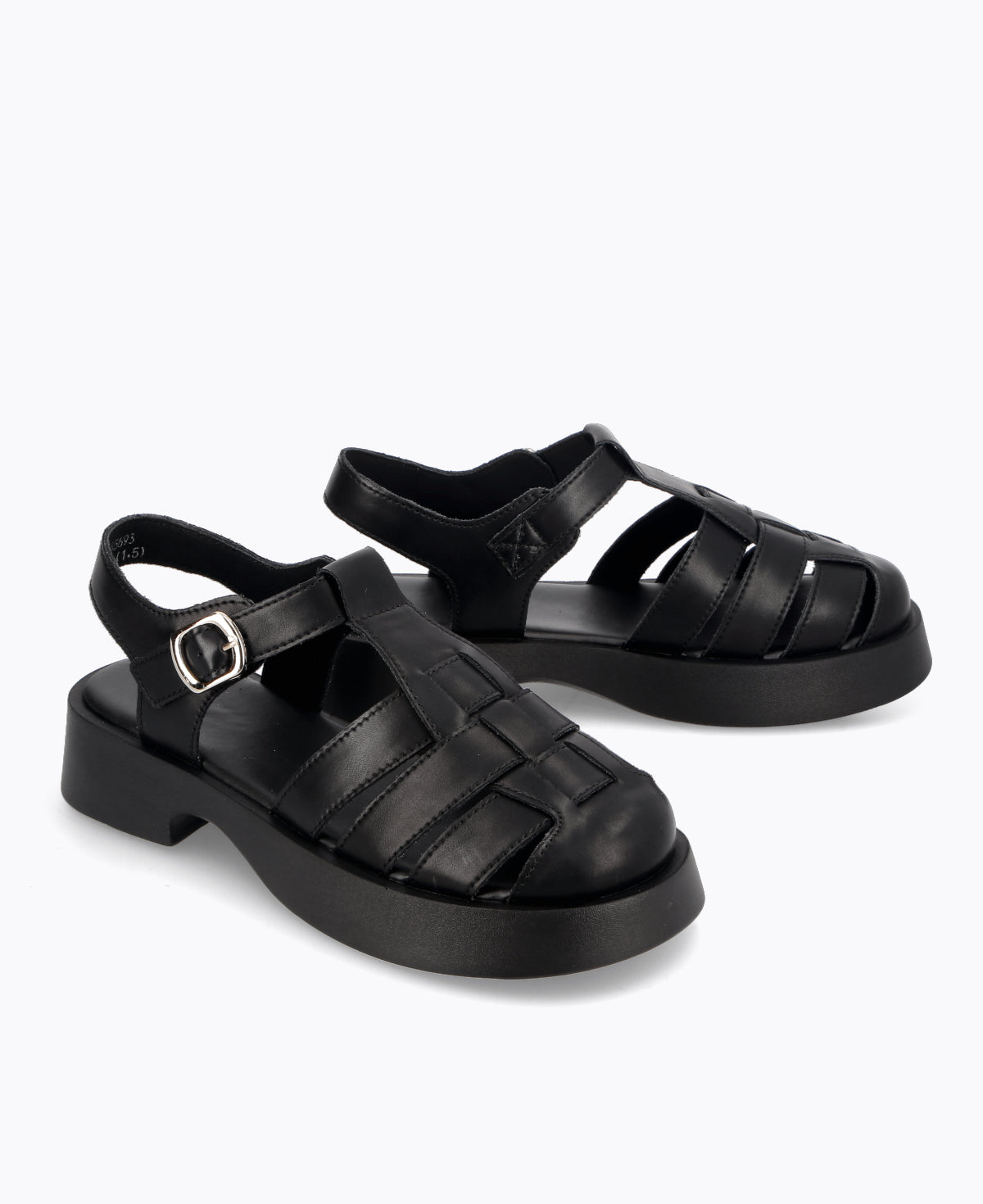 Jordyn Platform Sandals - Black