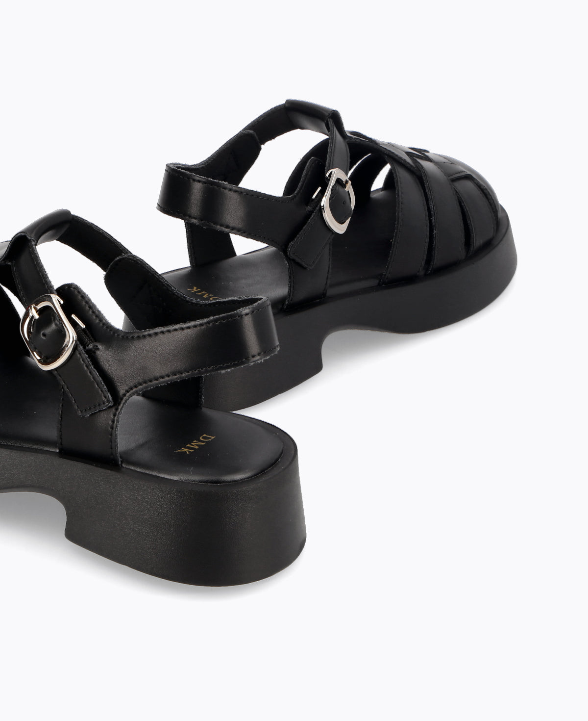 Jordyn Platform Sandals - Black