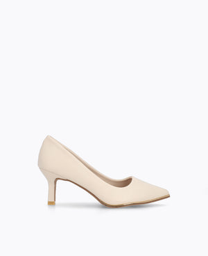 Melanie Heel Pumps - Beige