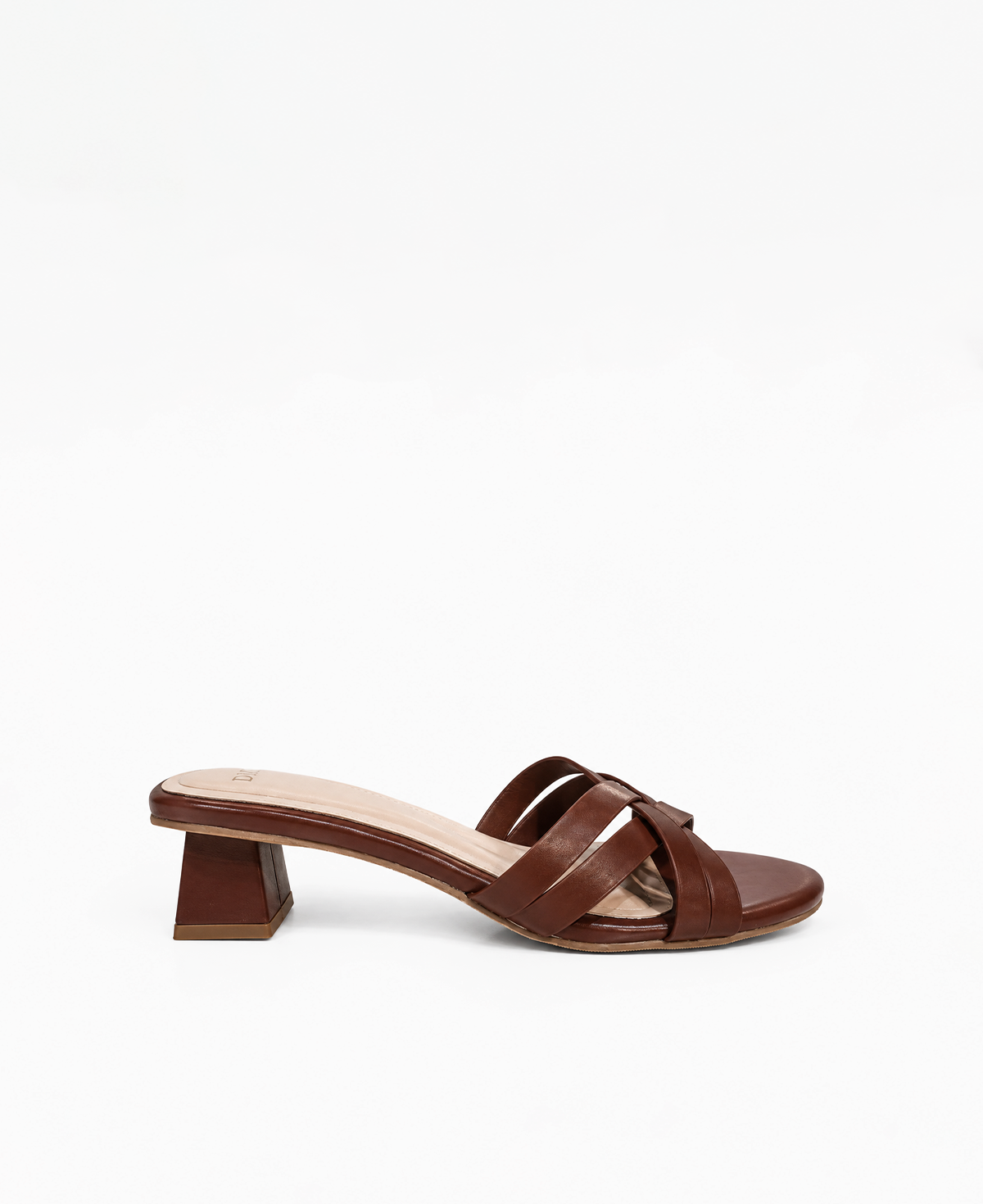 Esmae Heel Sandals Brown