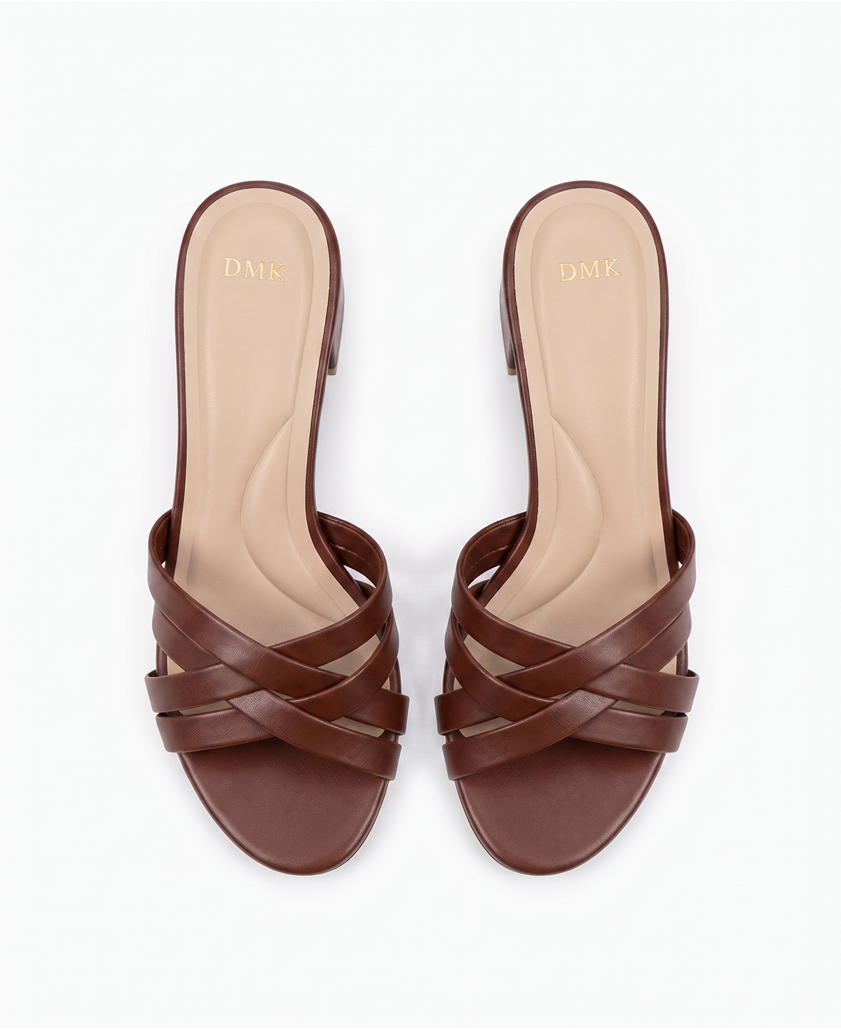 Esmae Heel Sandals Brown