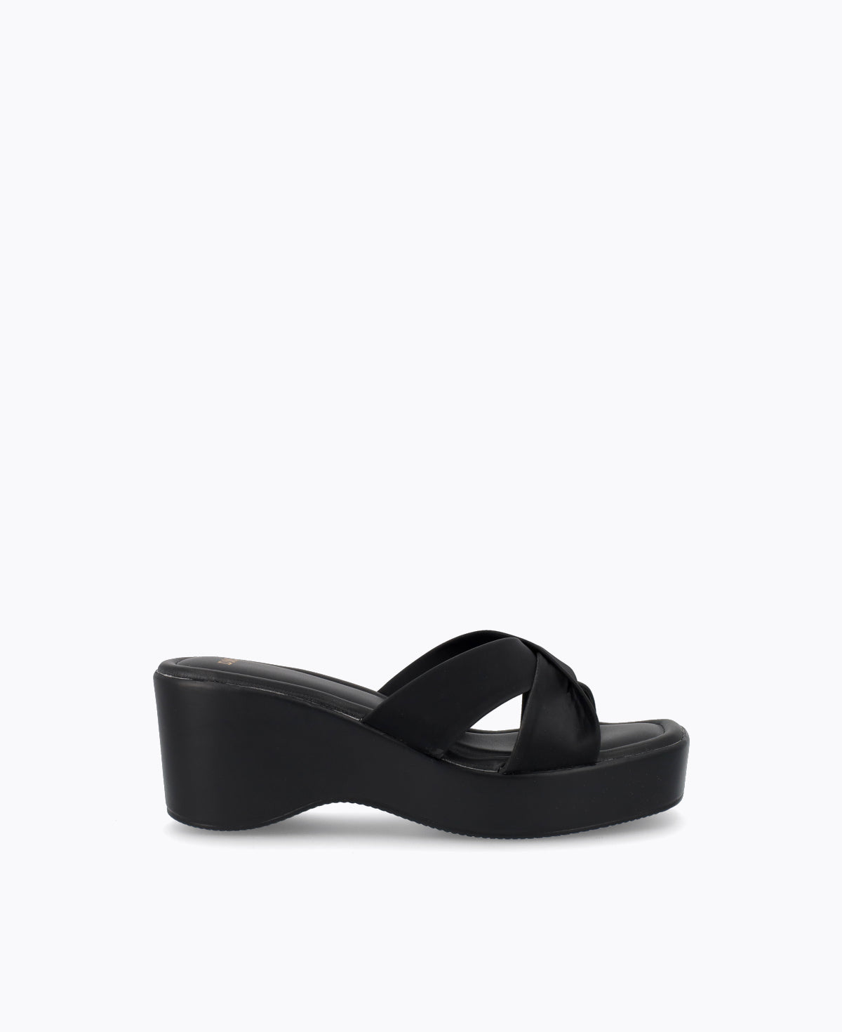 Kaira Platform Heel Sandals - Black