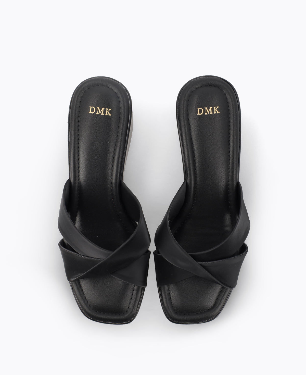 Kaira Platform Heel Sandals - Black