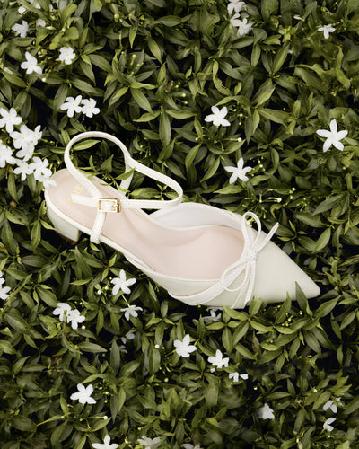 Laurel Bow Flat Pumps