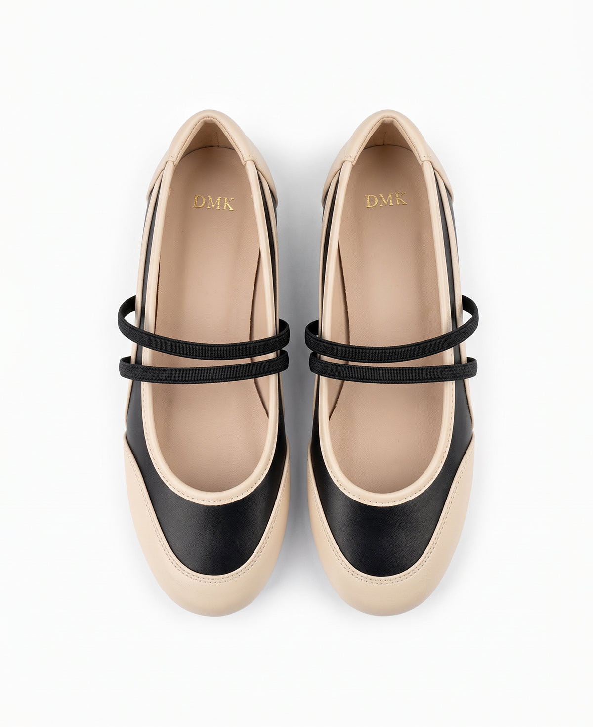 Mika Ballerina Sneaker - Beige/Black