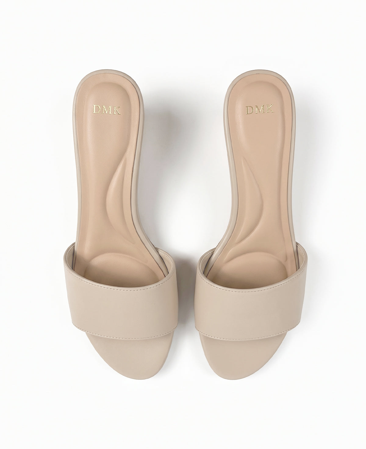 Nyla Heel Sandals - Beige