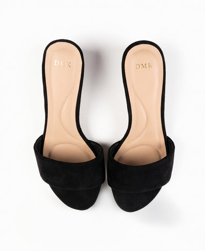 Nyla Heel Sandals - Black
