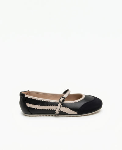 Primrose Ballerina Sneakers - Black