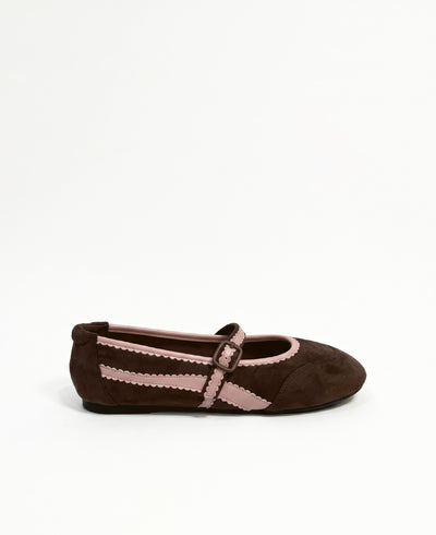 Primrose Ballerina Sneakers - Brown