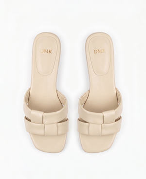Soffie Heel Sandals Beige