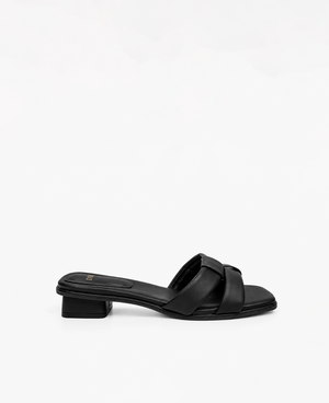 Soffie Heel Sandals Black