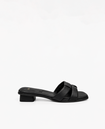 Soffie Heel Sandals Black