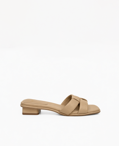 Soffie Heel Sandals Nude