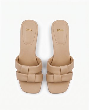Soffie Heel Sandals Nude