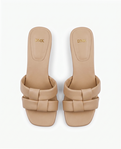 Soffie Heel Sandals Nude