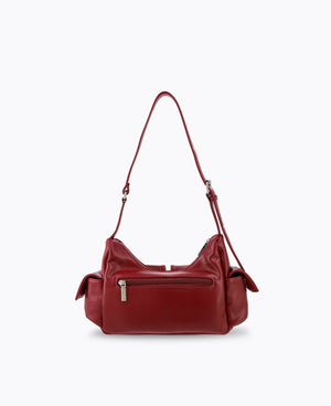 Karina Shoulder Bag - Maroon