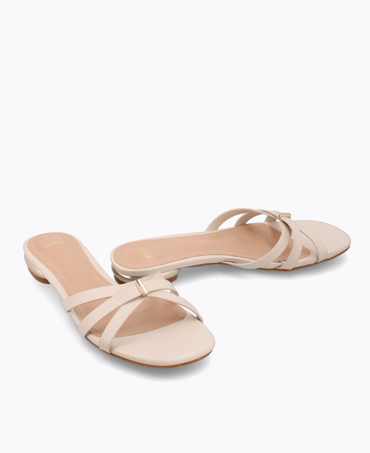 Trissa Flat Sandals Beige