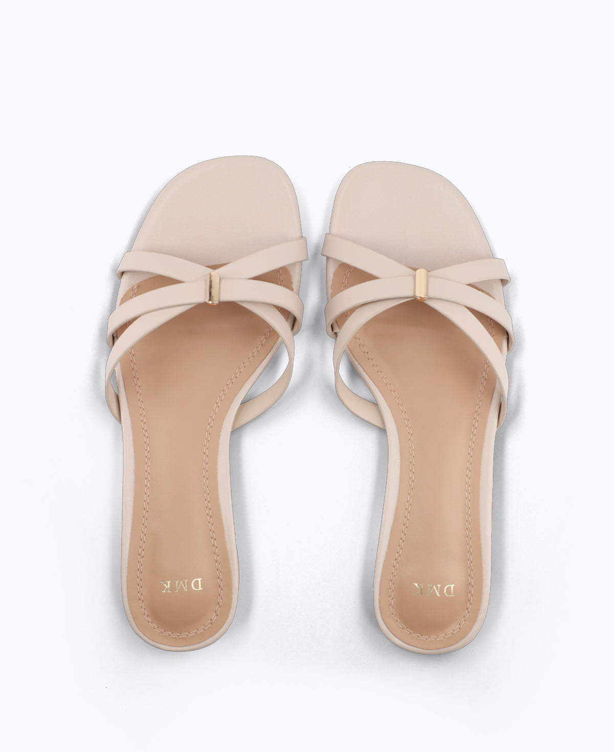 Trissa Flat Sandals Beige