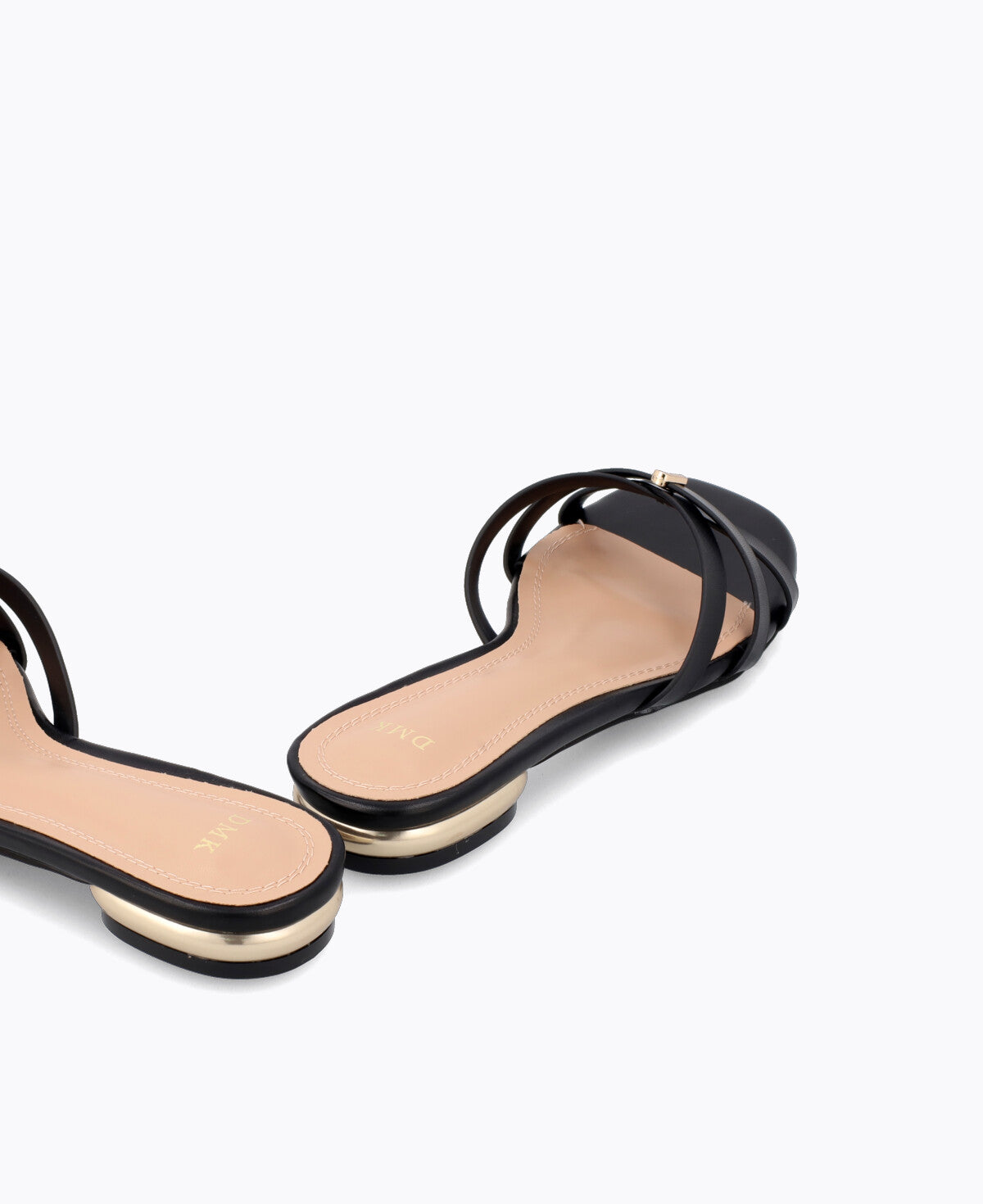 Trissa Flat Sandals Black
