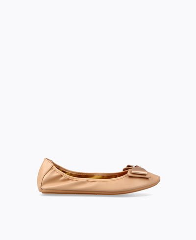 Florence Ballerina Flats - Nude