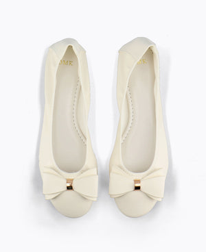 Florence Ballerina Flats - Beige
