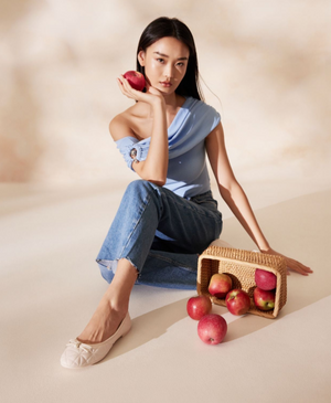 Juliet Ballerina Flats - Beige