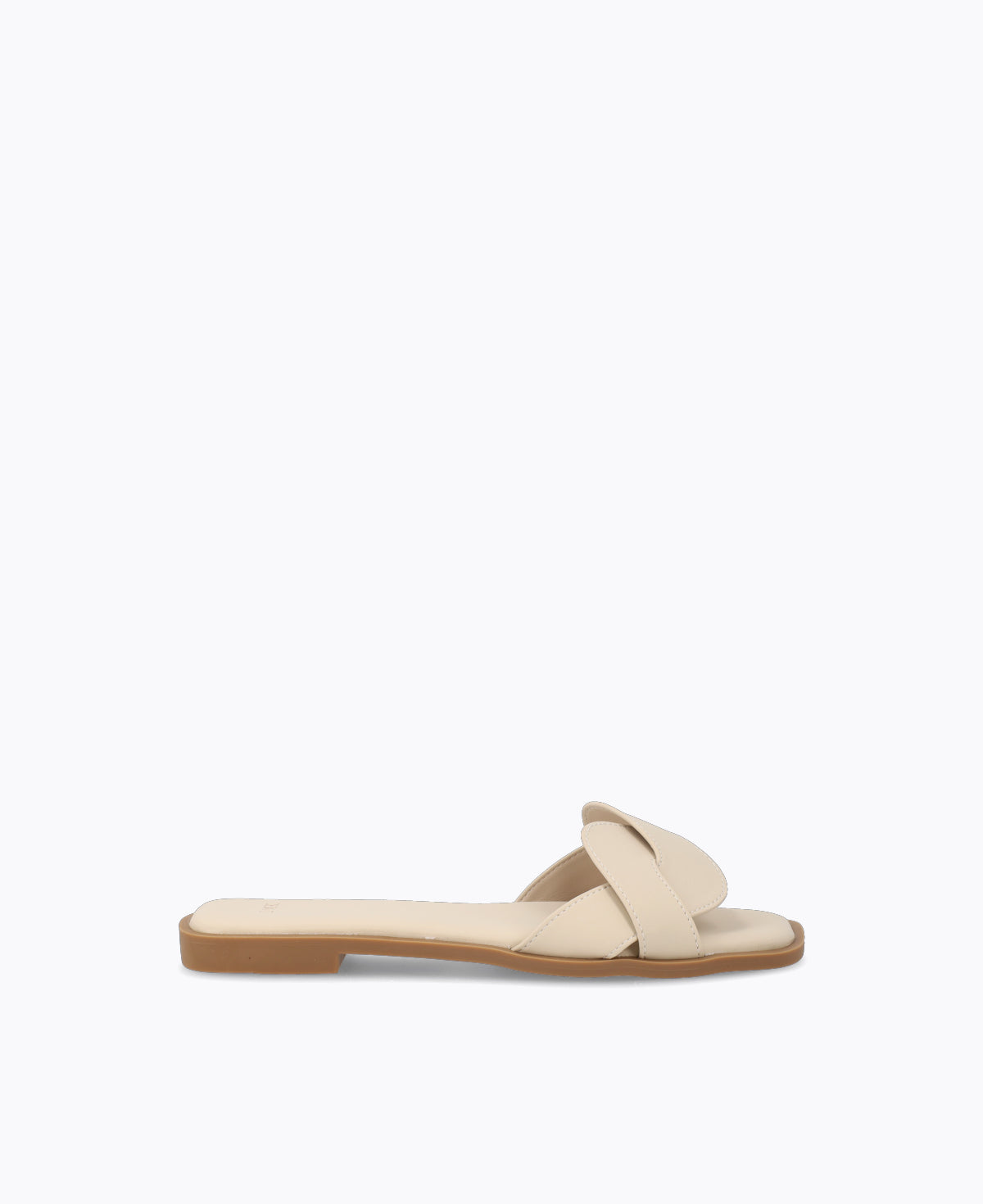 Darla Flat Sandals - Beige