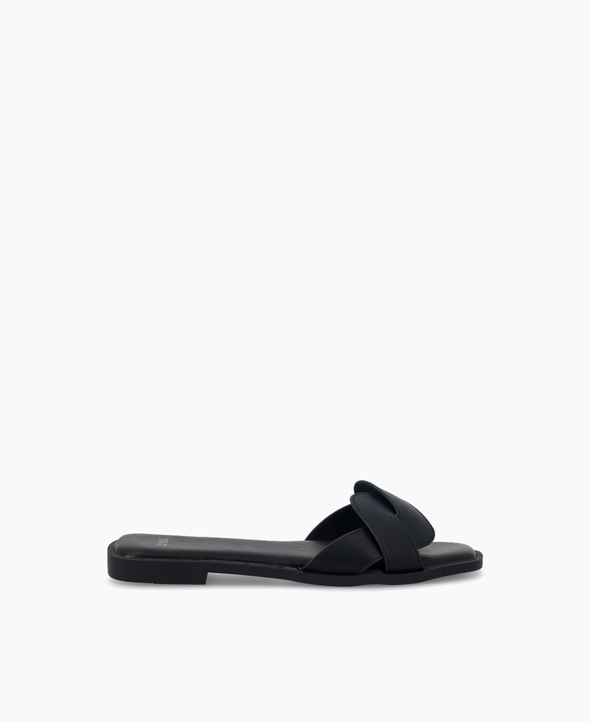 Darla Flat Sandals - Black