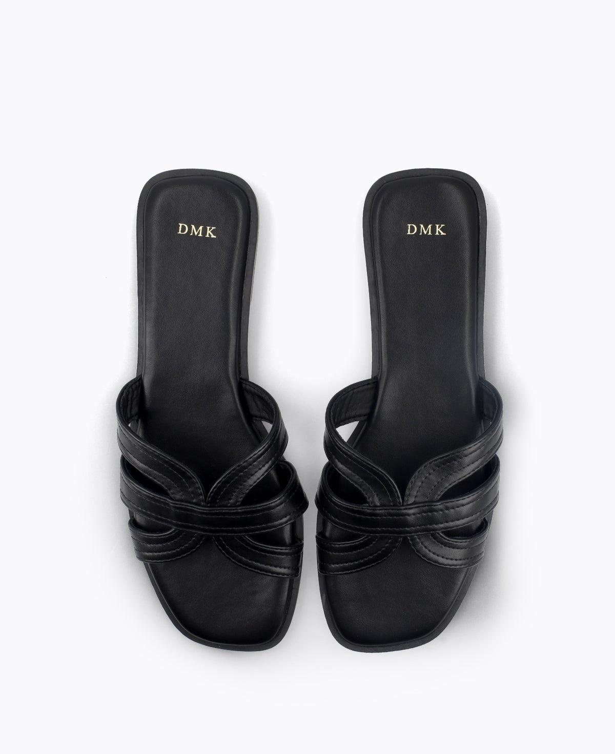 Emalyn Flat Sandals - Black