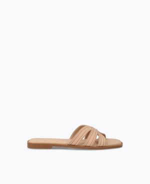 Emalyn Flat Sandals - Nude