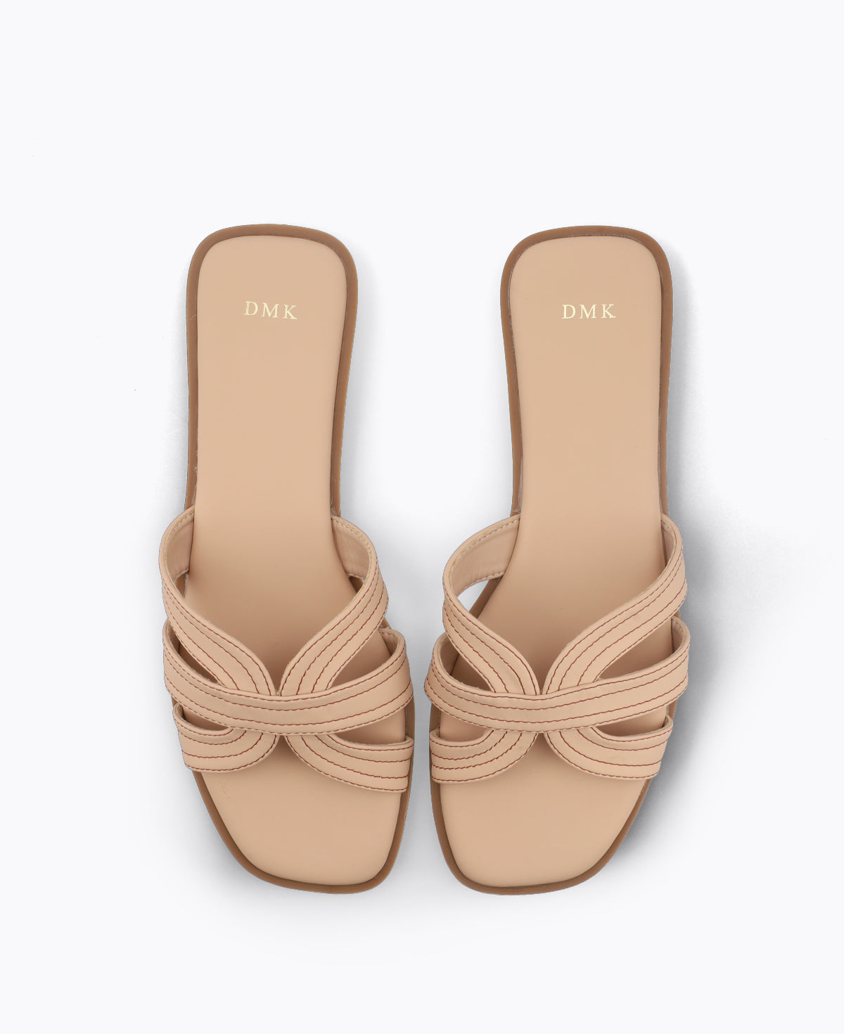 Emalyn Flat Sandals - Nude