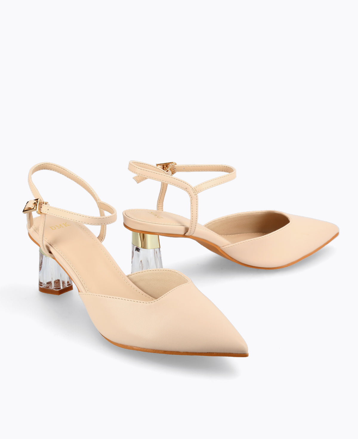 Collins Heel Pumps - Beige