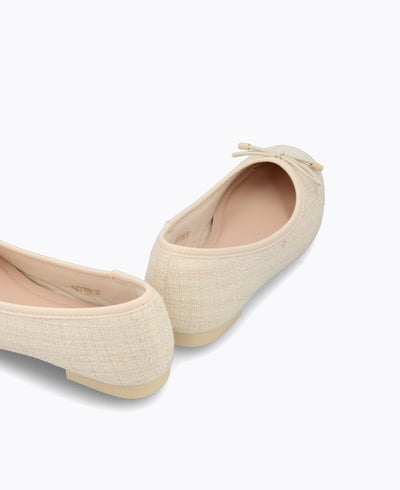 Kyria Ballerina Flats - Beige