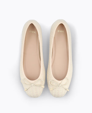 Kyria Ballerina Flats - Beige